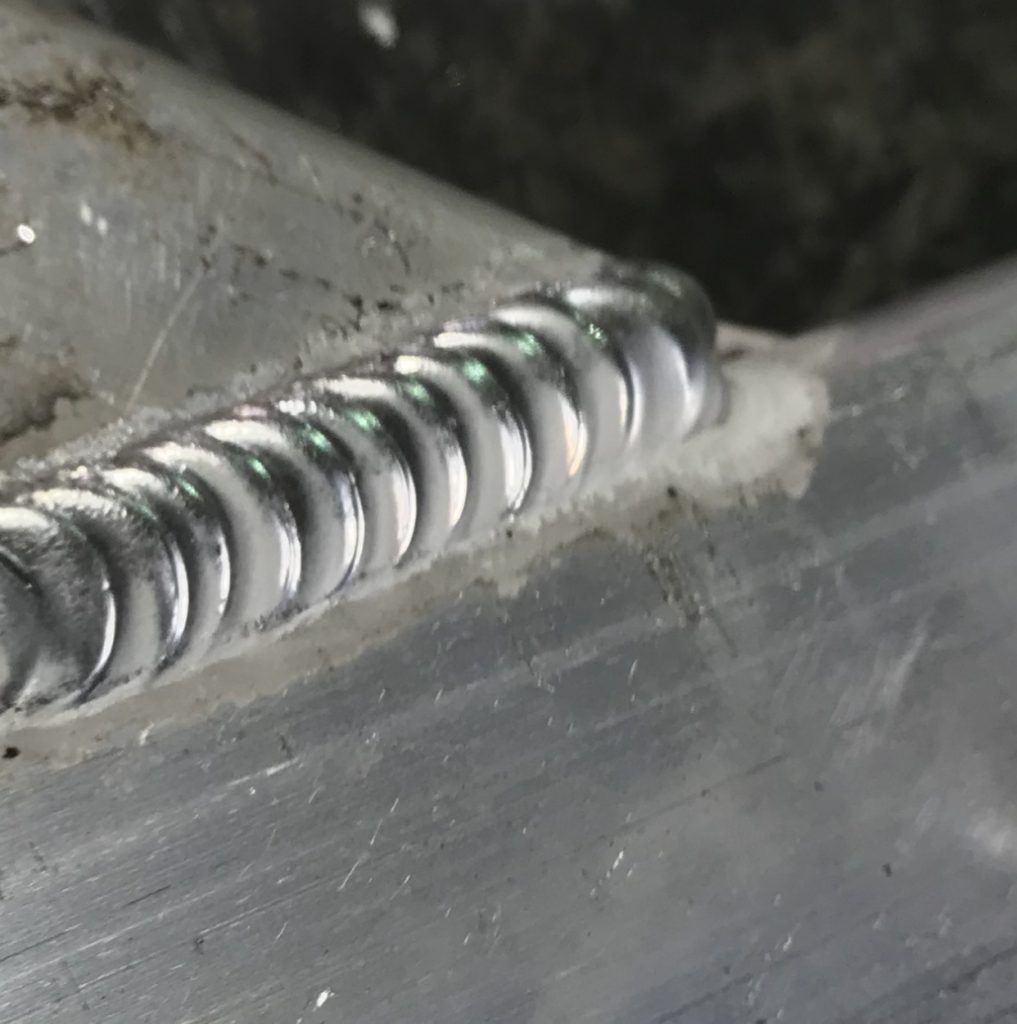 Aluminum TIG Beads